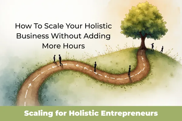 How To Scale Your Holistic Business Without Adding More Hours