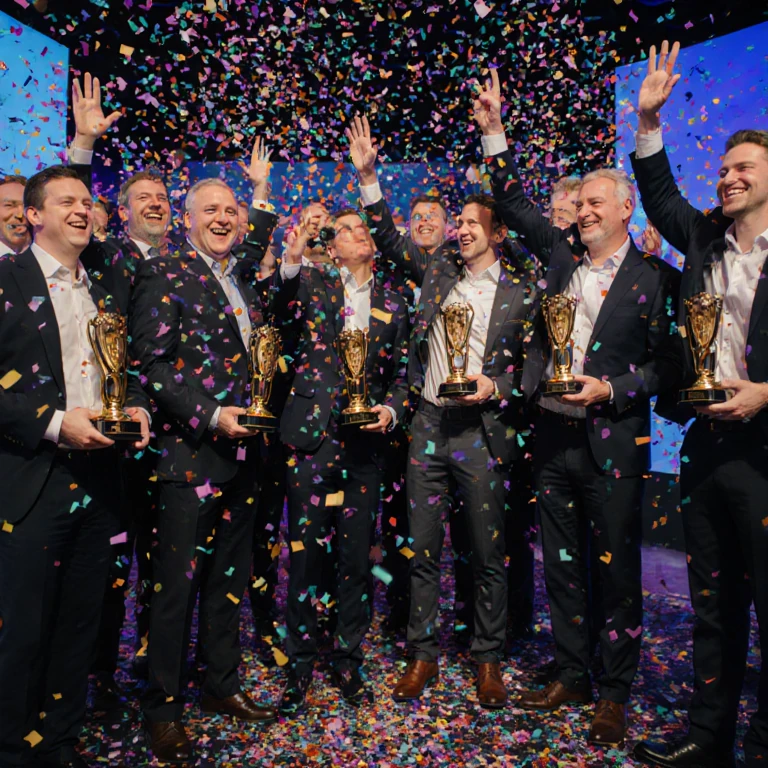 AI conversion secrets - B2B leaders unveiling AI secrets with doubled close rate trophies