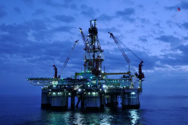 Oil Drilling Platform