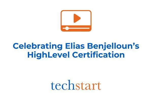 Dr. Elias Benjelloun Earns HighLevel Certification — Among the First in the World