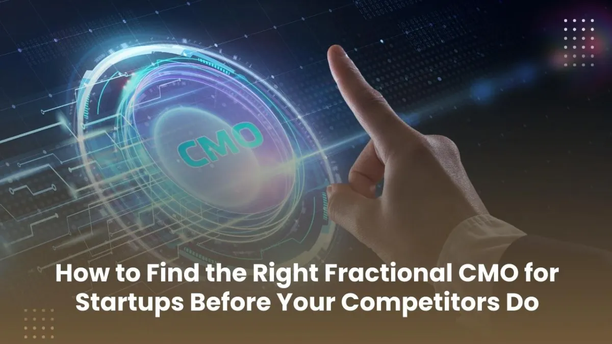 Smart Startups Don’t Wait – Discover the CMO Talent That Drives Results.