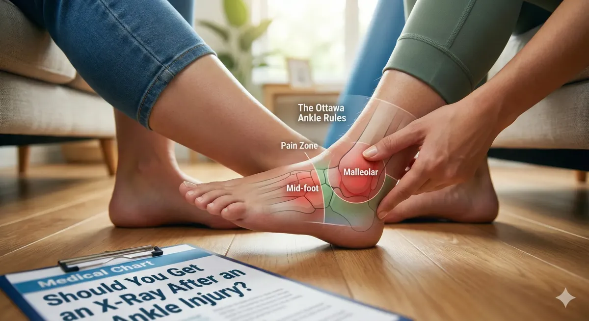 Should You Get an X-Ray After an Ankle Injury? The Ottawa Ankle Rules Explained