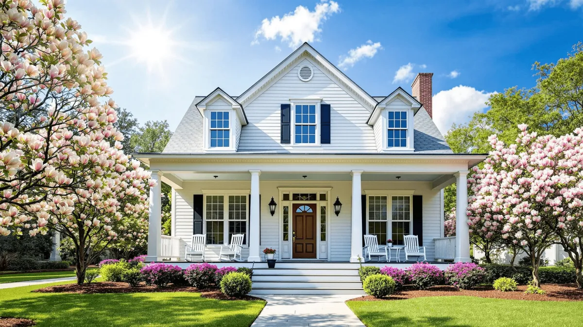 Georgia home with reflective roof coating keeping interior cool during summer heatwave