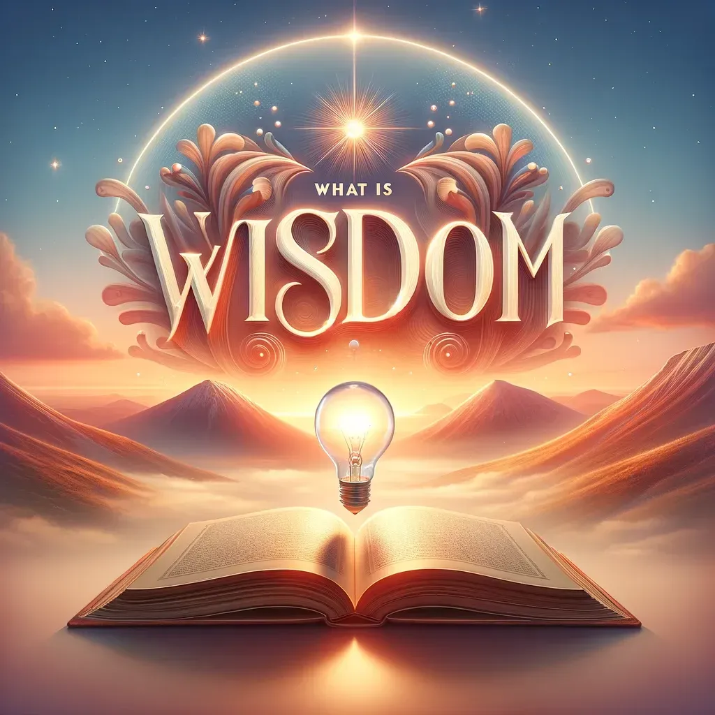 Wisdom is more than knowledge