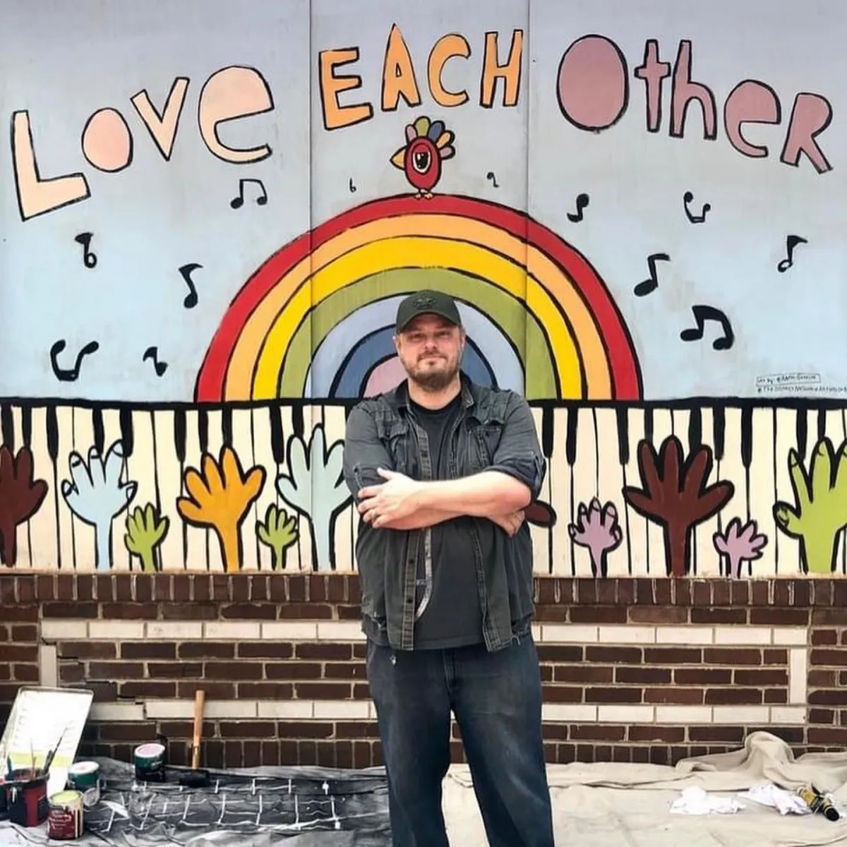 Nashville artist Aaron Grayum