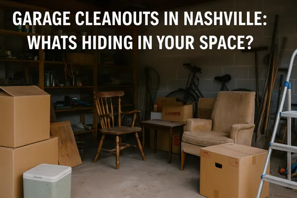 Garage Cleanouts in Nashville: What’s Hiding in Your Space?