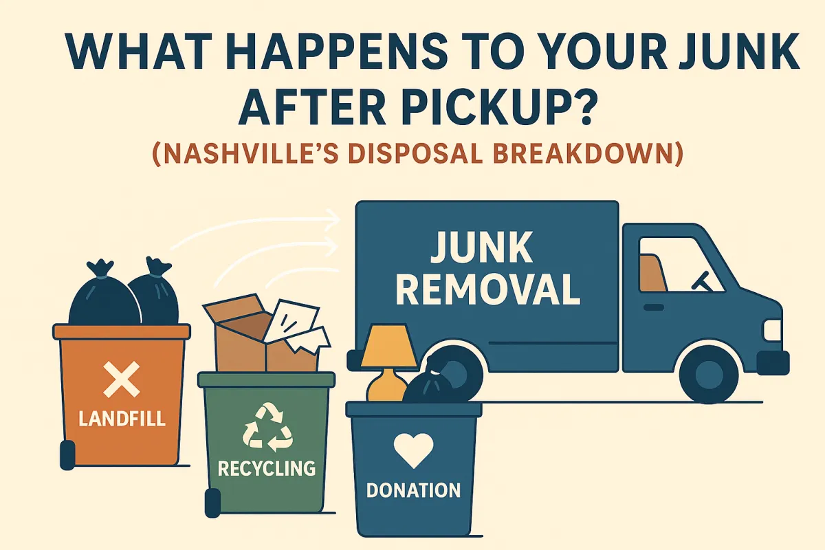 What Happens to Your Junk After Pickup? (Nashville’s Disposal Breakdown)
