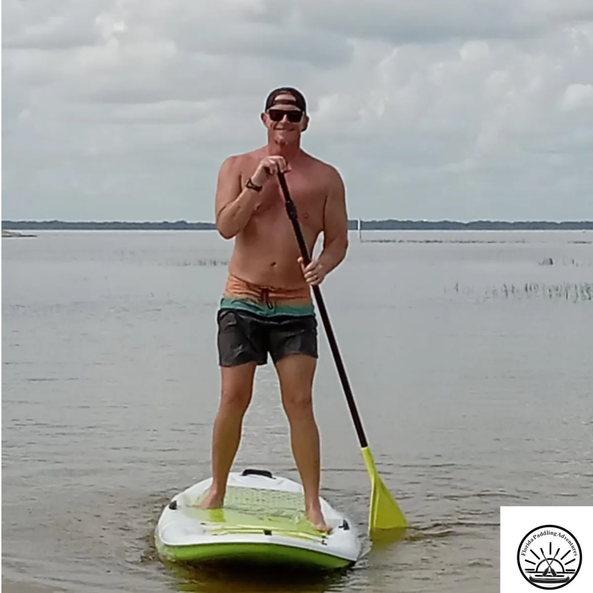 Tour Guide on Paddleboard