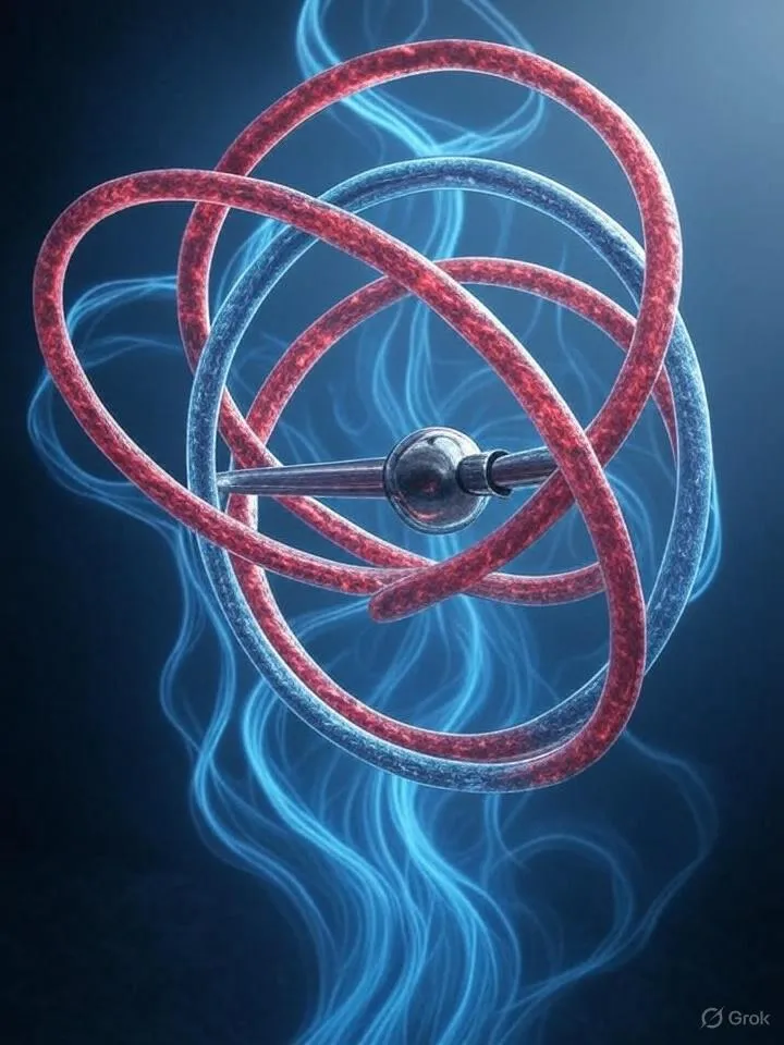 Stylized Heme with Iron core
