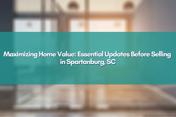 Modern home renovations in Spartanburg, SC for increased market value
