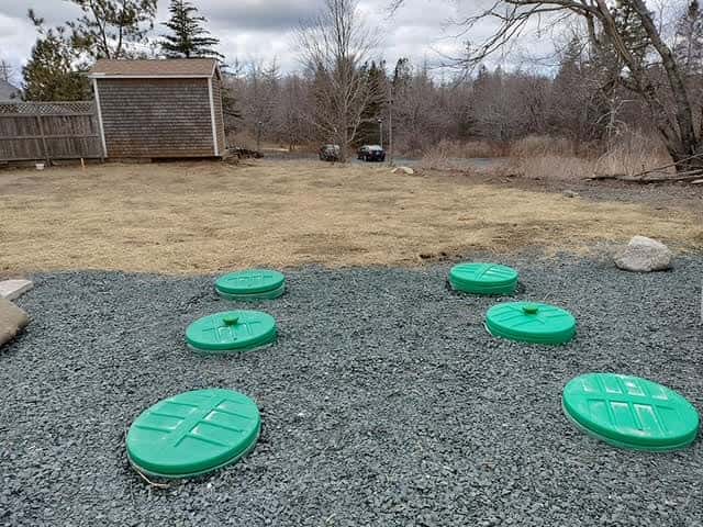 HD Construction & Development completing septic system site work