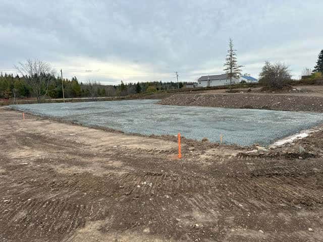 HD Construction & Development leveling and clearing construction site