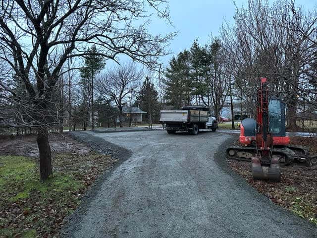 Home site preparation and excavation by HD Construction & Development