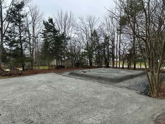 Land clearing and grading by HD Construction & Development