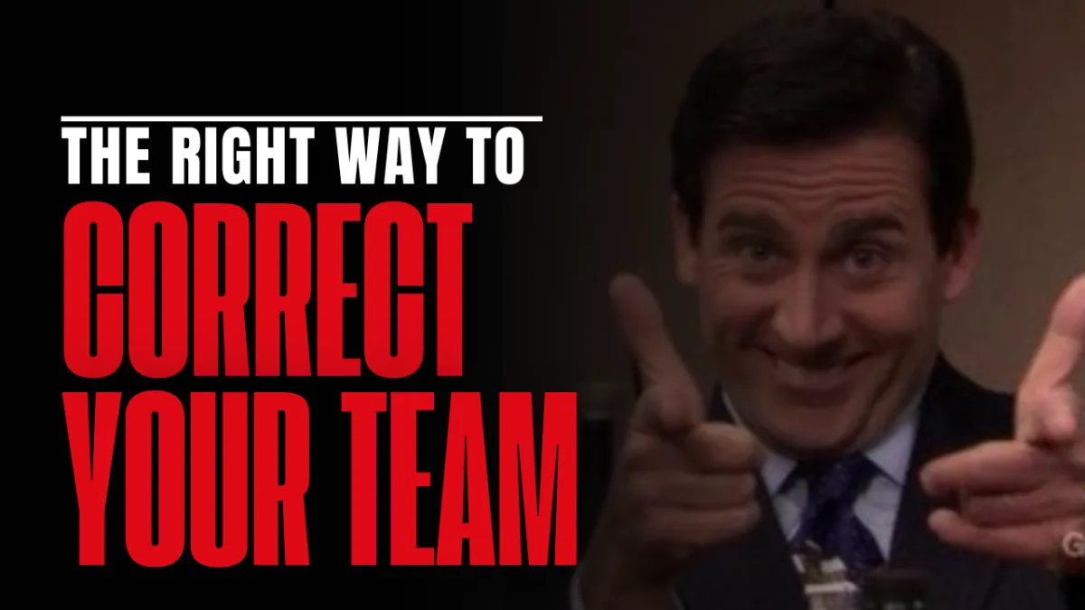 Correction vs. Discipline: Building a Culture of Accountability in Your Practice