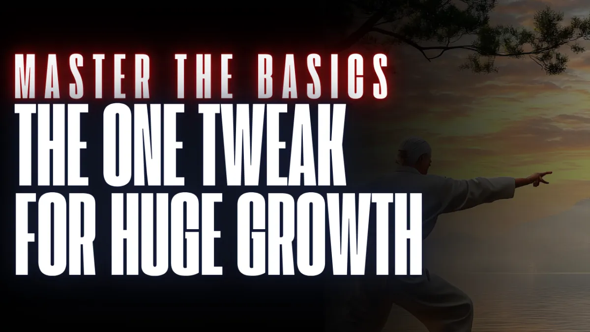 Blog Dec 15th | Mastery Lives in the Basics