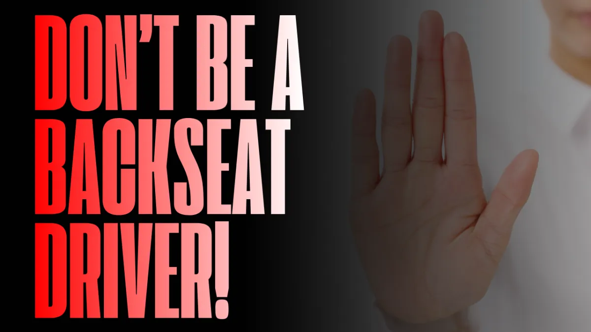 Blog Jan 19: Stop Being a Backseat Driver: How to Stress-Test New Team Members the Right Way