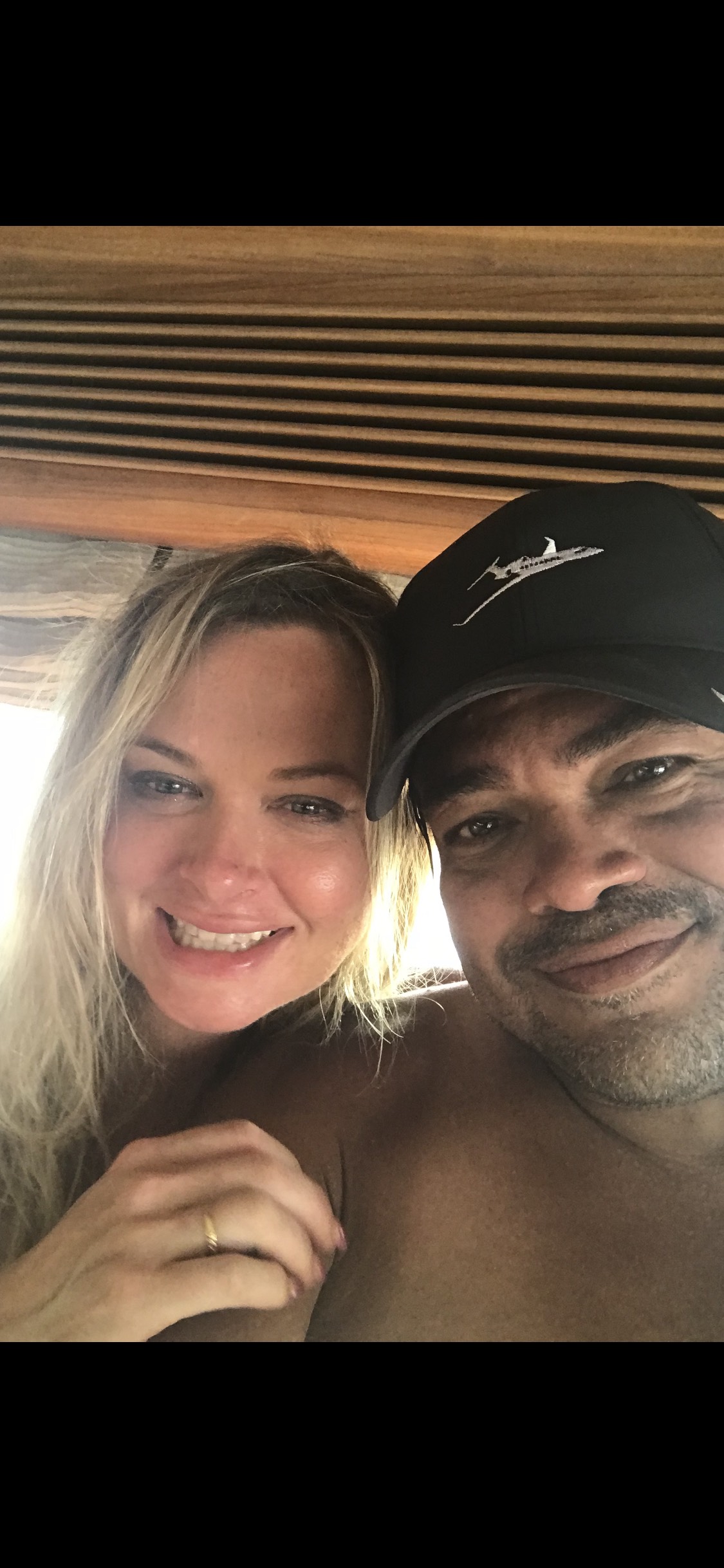Oliver Maldonado Author Seen with Fan on Dock of yacht Club in Puerto Rico