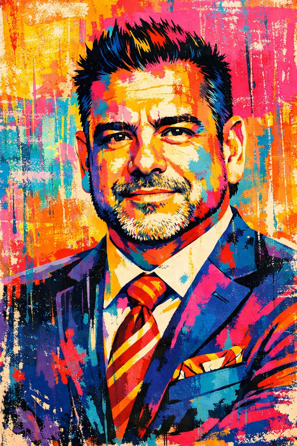 Oliver Maldonado Image Art Featured Andy Warhol Style Art Photo