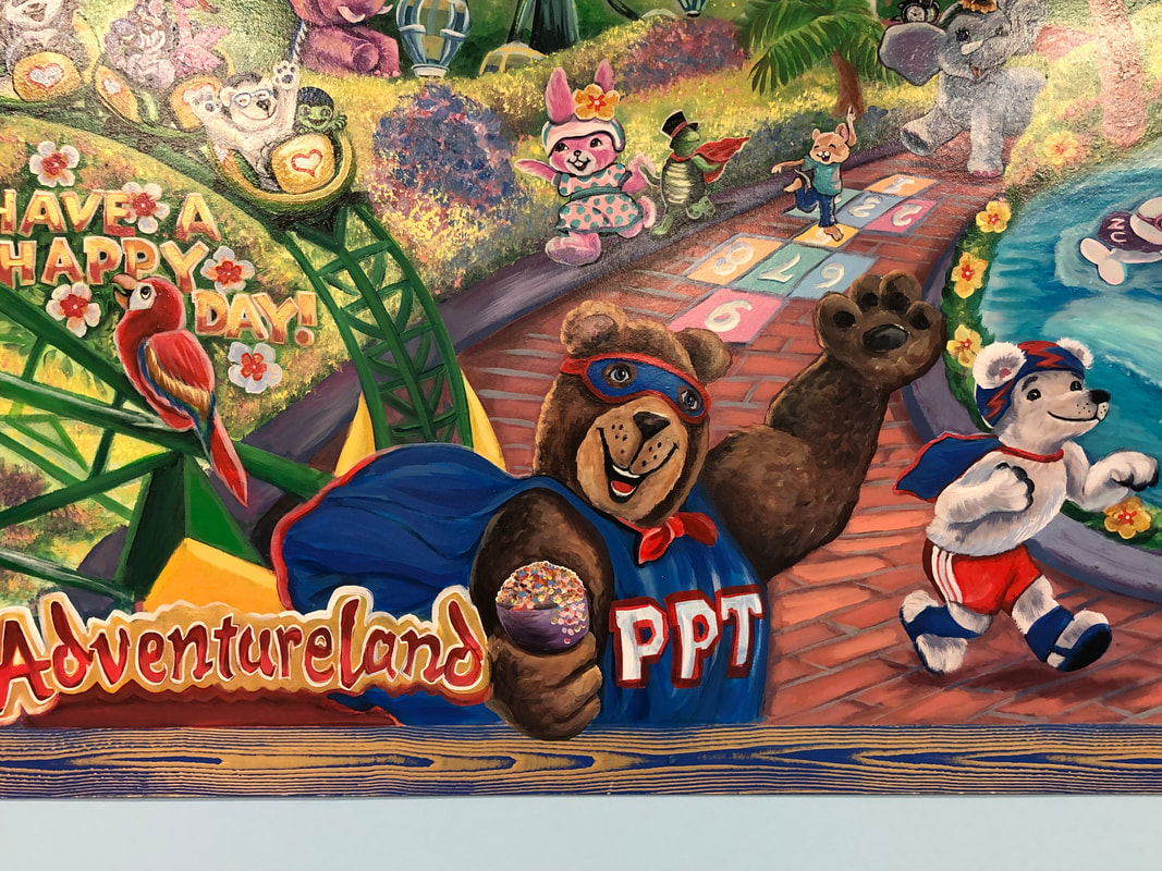 Splash Story: Rockin' Ronnie's First Mural Installation!