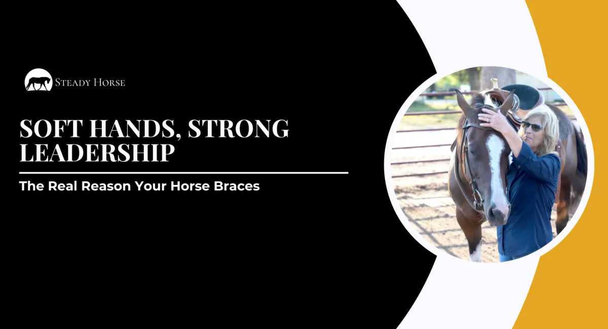 Soft Hands, Strong Leadership: The Real Reason Your Horse Braces