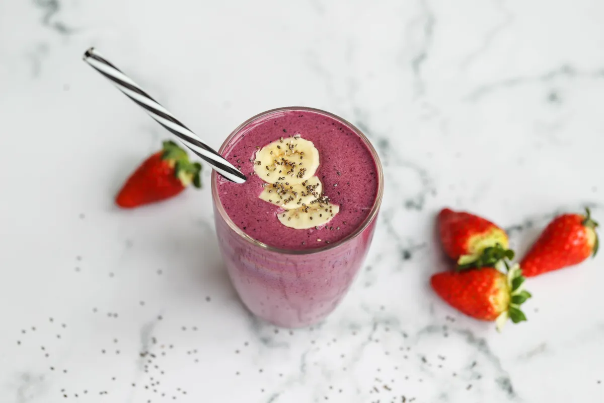 Triple Berry Protein Smoothie
