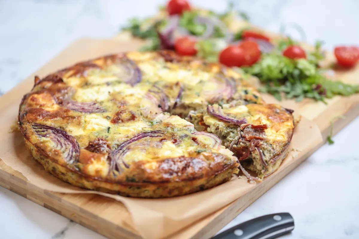 Mediterranean Quiche