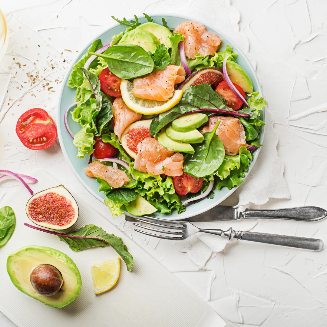 Smoked Salmon & Fig Salad