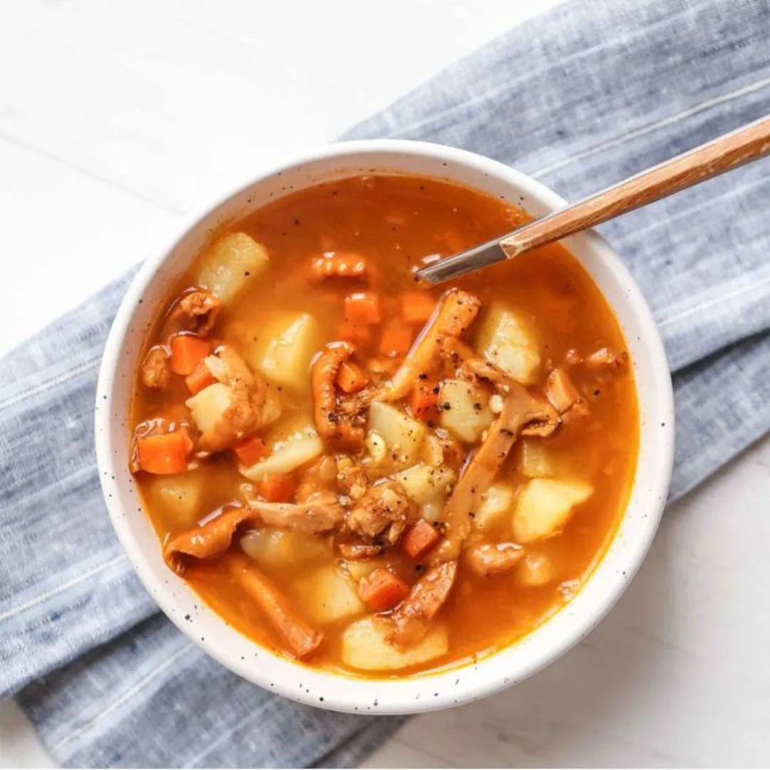 Mushroom and Lentil Stew