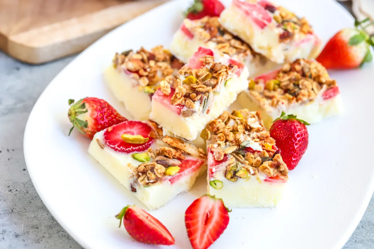 Frozen Yoghurt Bark