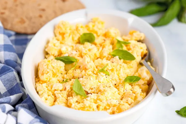 Feta Baked Eggs