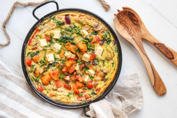 Sweet Potato Omelette