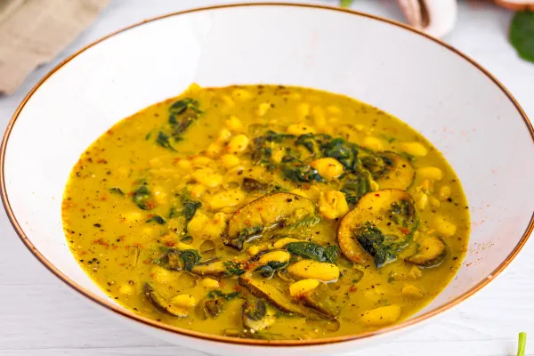 Mushroom & White Bean Stew