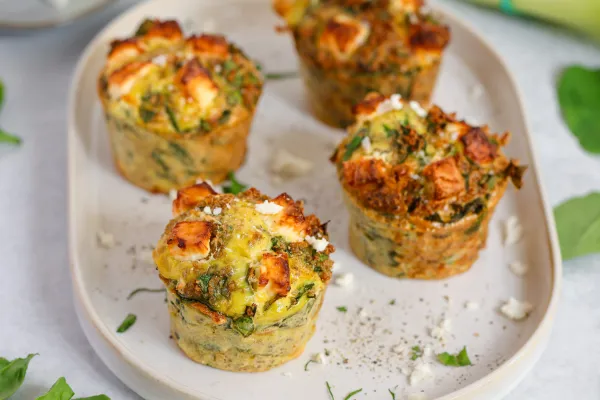 Spinach & Feta Muffins