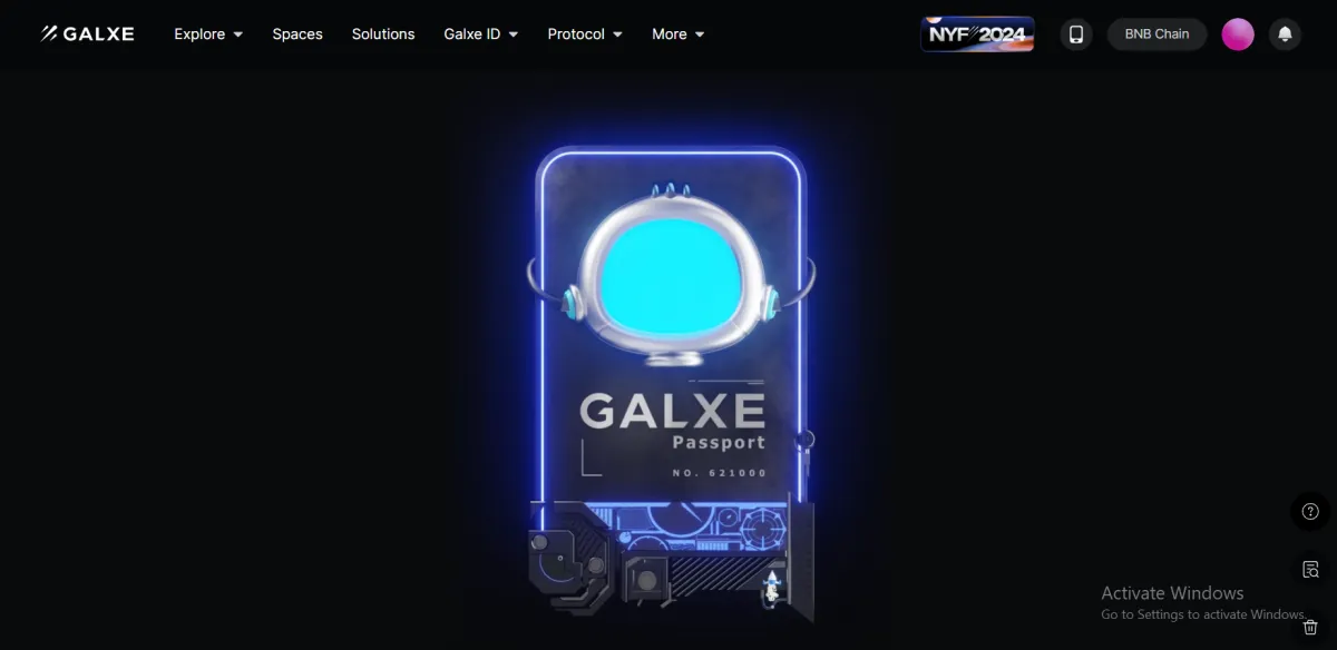 Galaxy passport