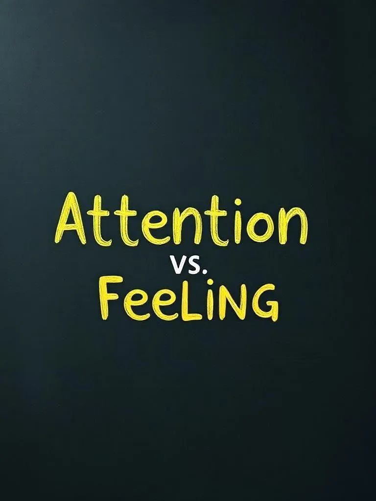 Why People Confuse Feeling with Attention