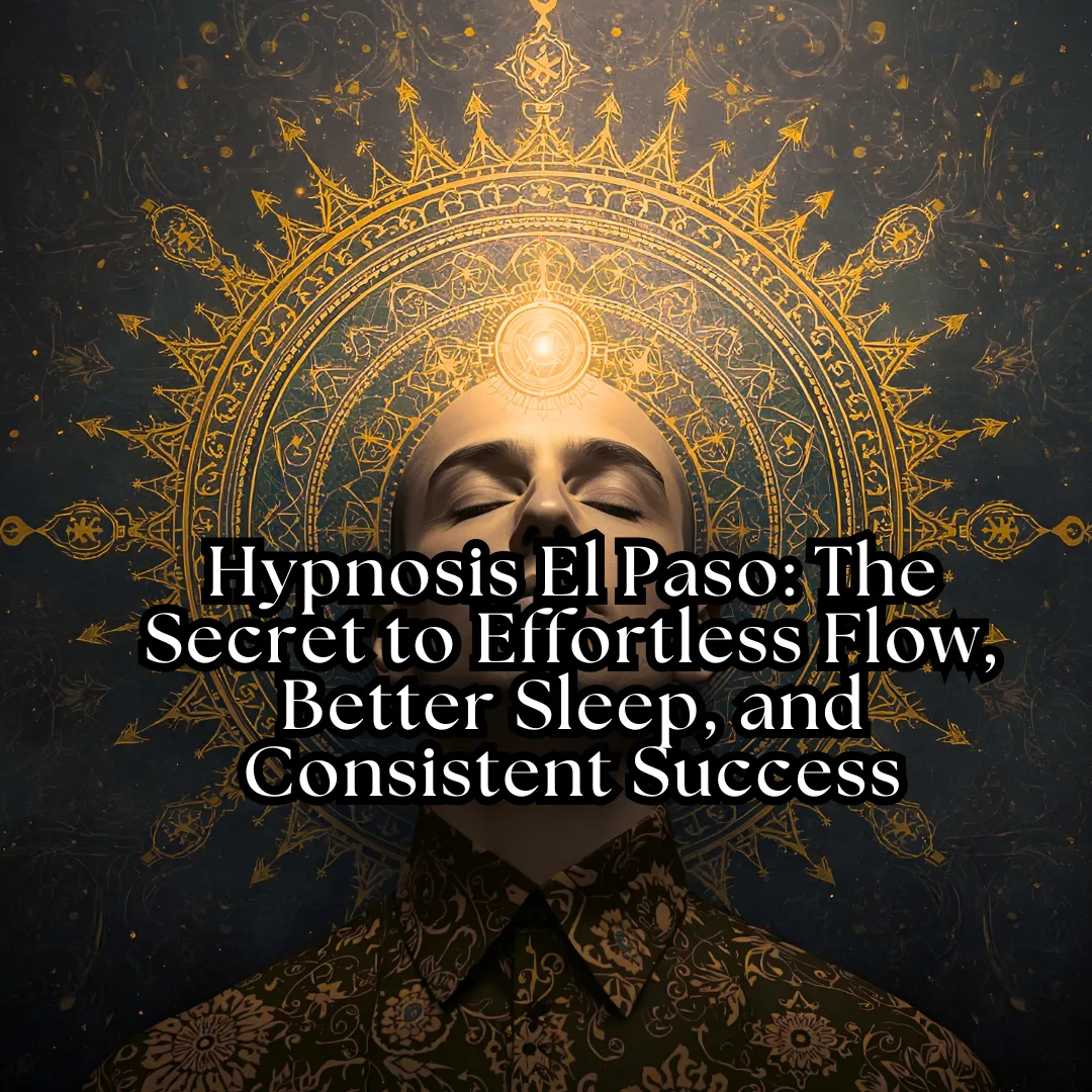 Hypnosis El Paso: The Secret to Effortless Flow, Better Sleep, and Consistent Success