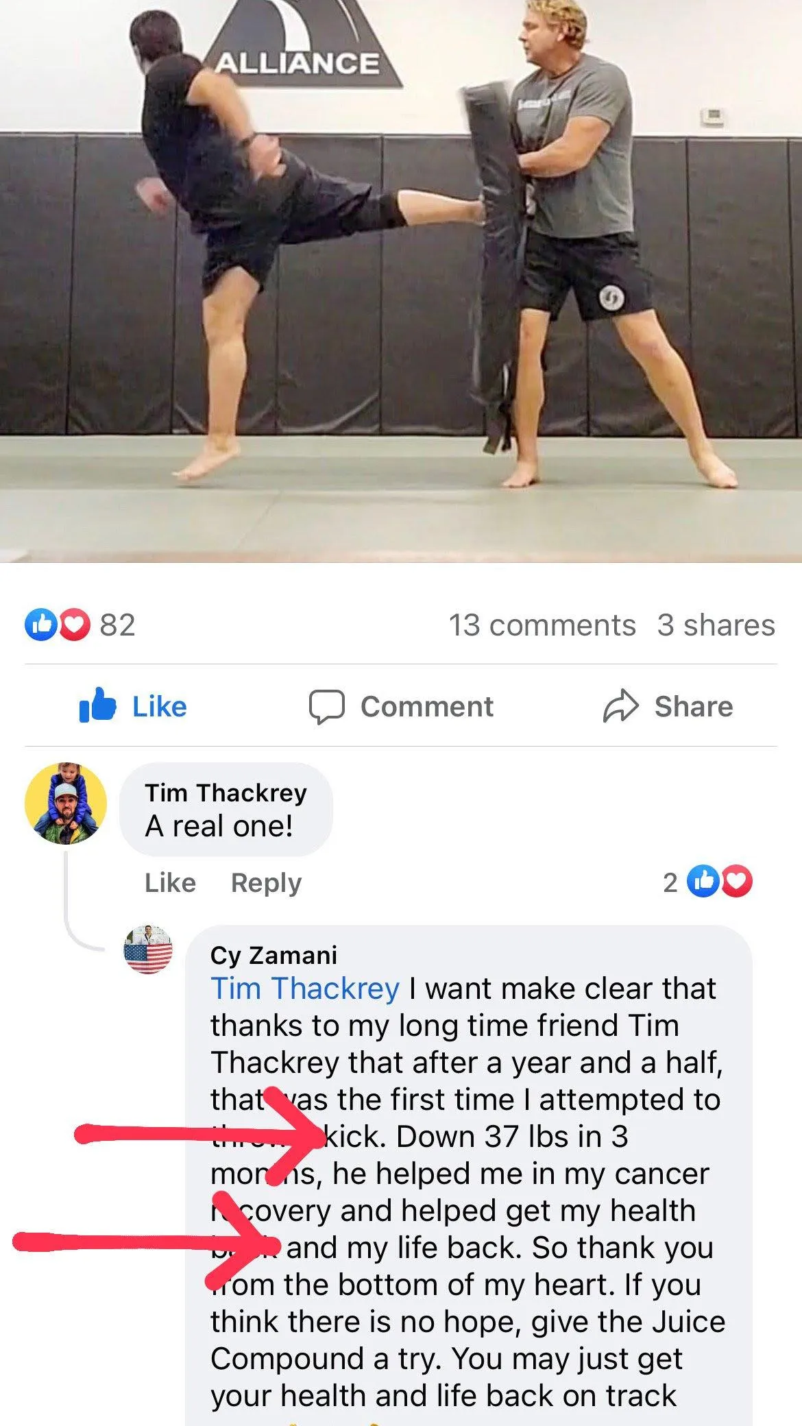 Cy Getting After It
