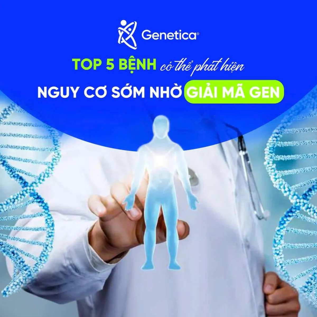 Top 5 bệnh có thể phát hiện nguy cơ nhờ giải mã gen