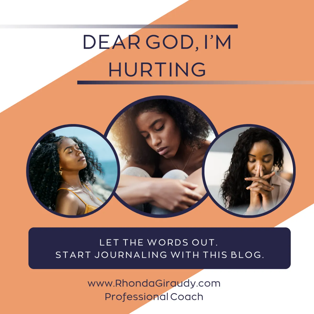 Dear God, I’m Hurting: Journaling Through Heartbreak with Faith

