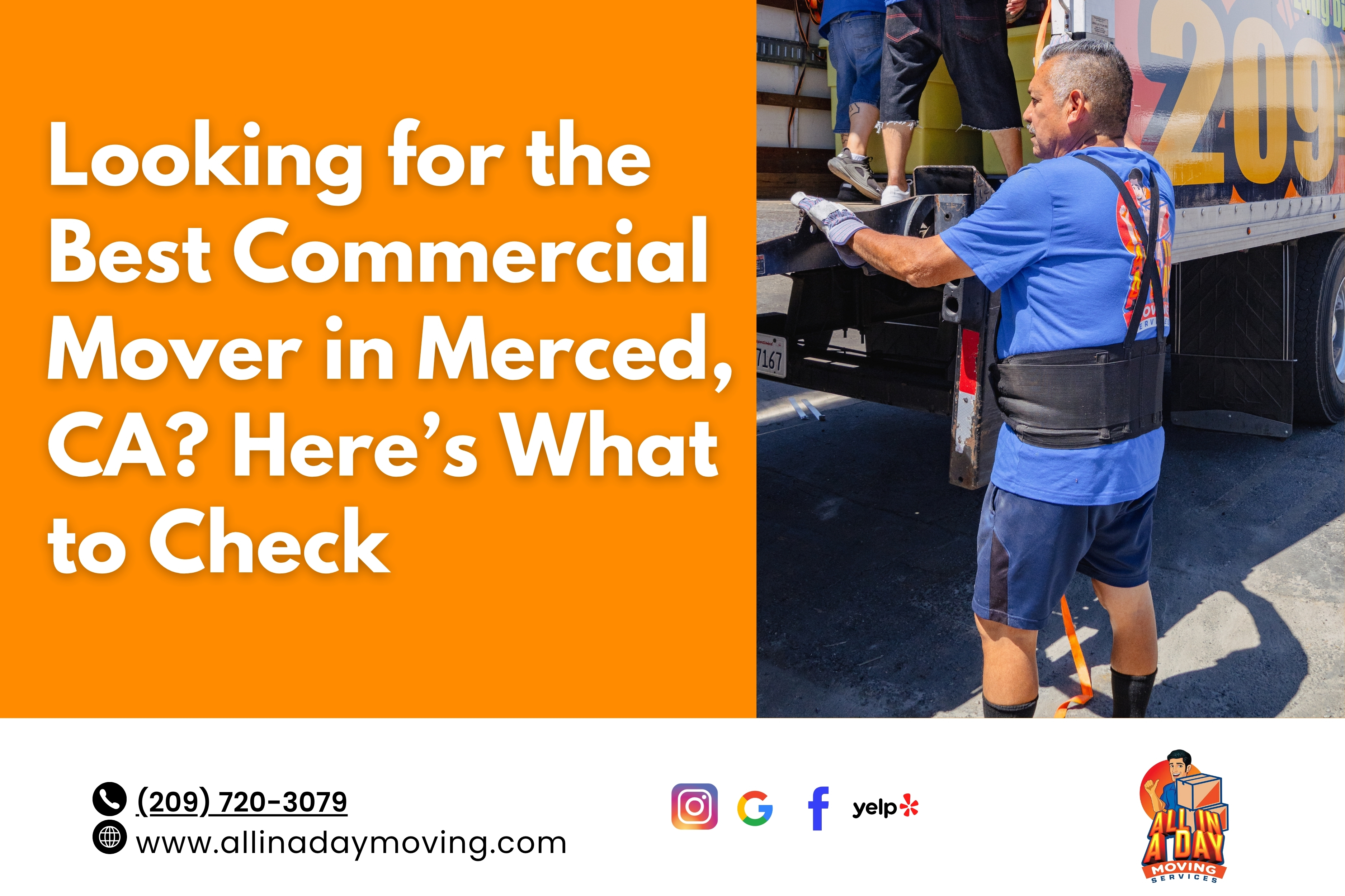 Best Commercial Mover in Merced
