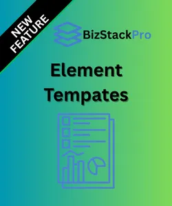 Page Builder: Element Templates