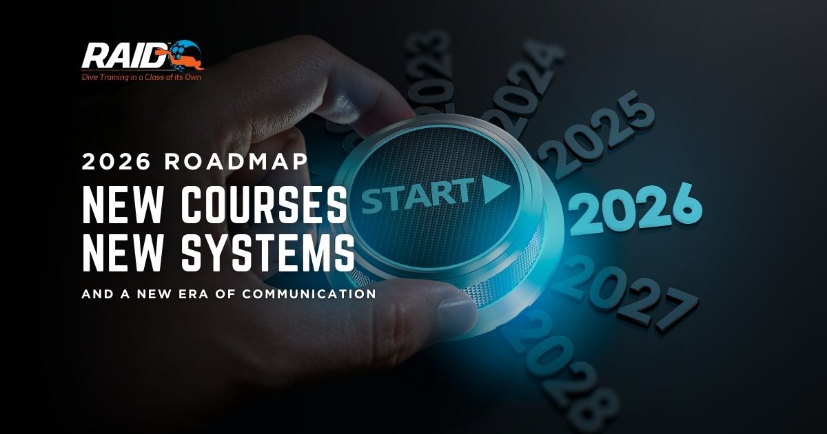DiveRAID UK 2026 Road Map