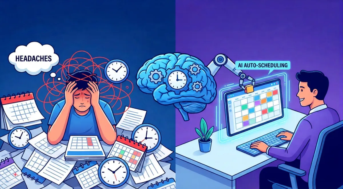 Avoid Scheduling Headaches with Automated Scheduling with AI