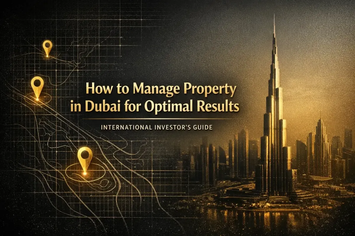 How to Manage Property in Dubai for Optimal Results Blog Cover