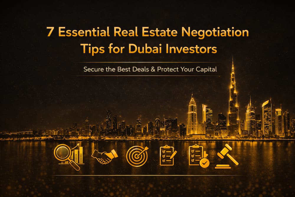 7 Essential Real Estate Negotiation Tips for Dubai Investors Cover