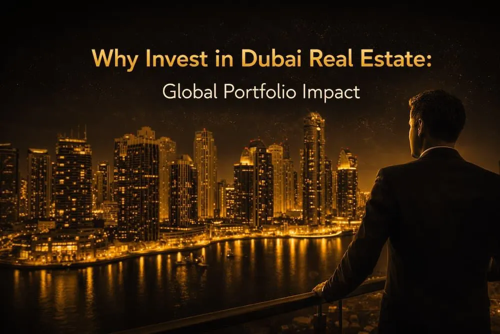 Why Invest in Dubai Real Estate: Global Portfolio Impact Blog Cover