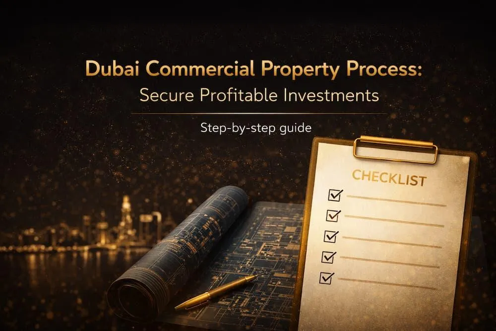 Dubai Commercial Property Process: Secure Profitable Investments