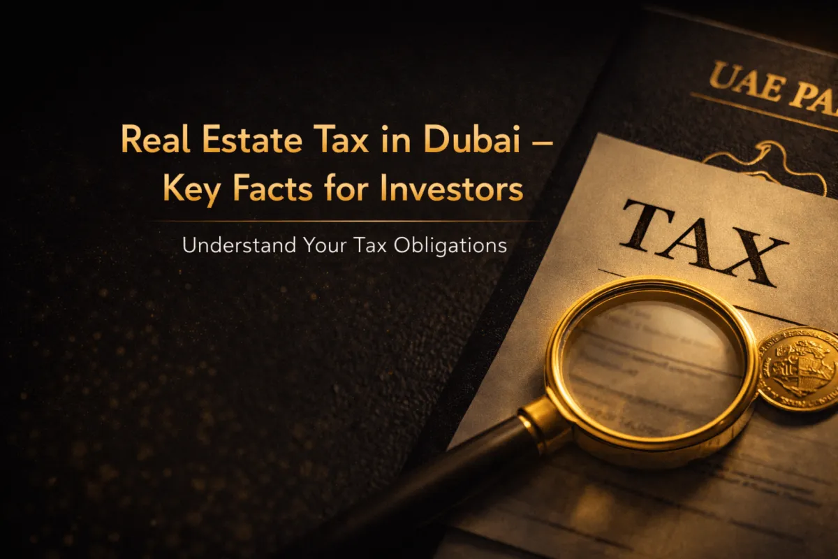 Real Estate Tax in Dubai – Key Facts for Investors