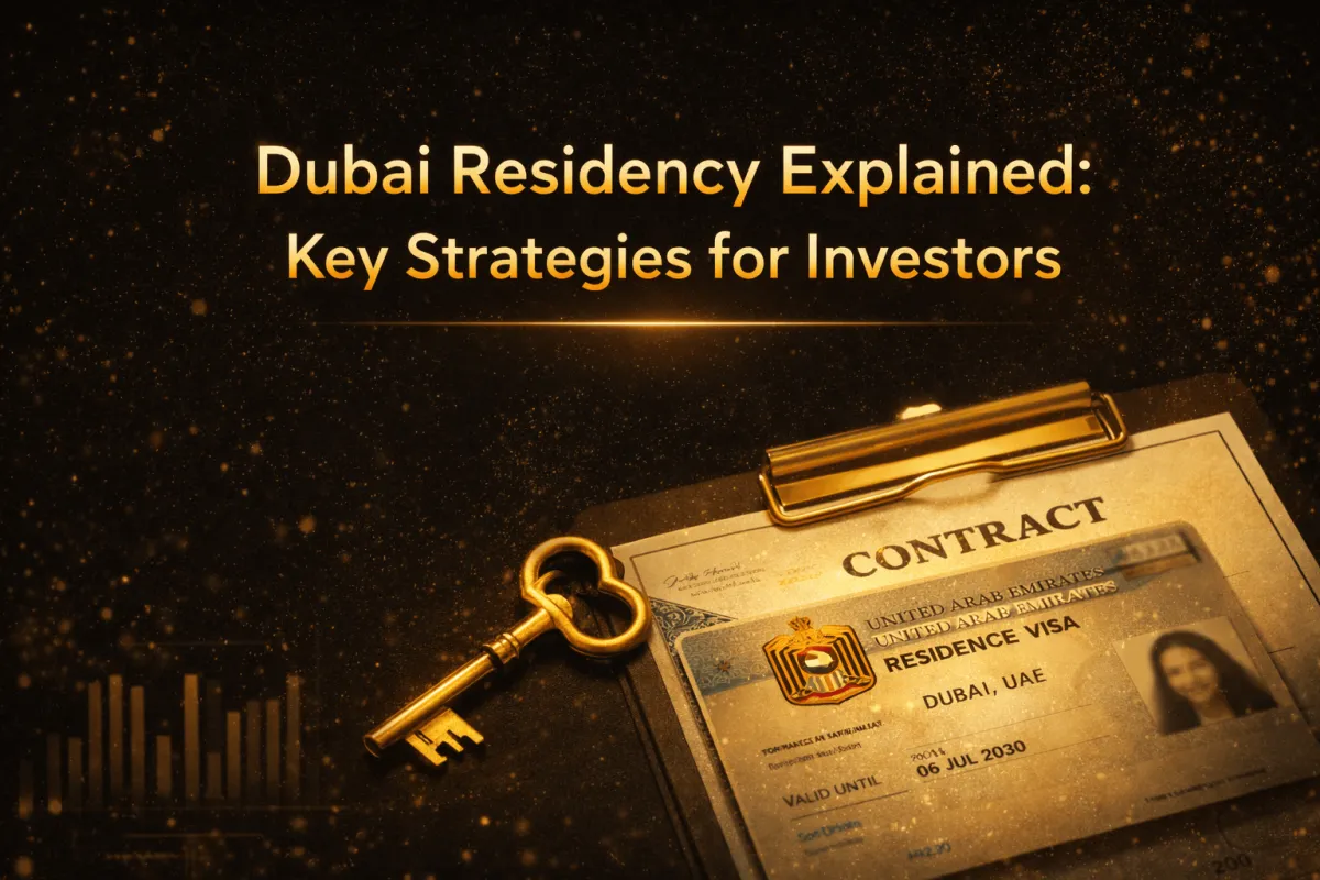Dubai Residency Explained: Key Strategies for Investors Blog Cover